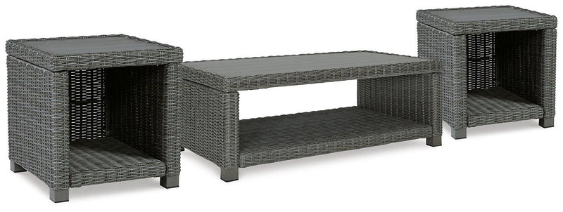 Elite Park Outdoor Occasional Table Set - Theo's Factory Direct Mattress & Furniture (Columbus, OH)