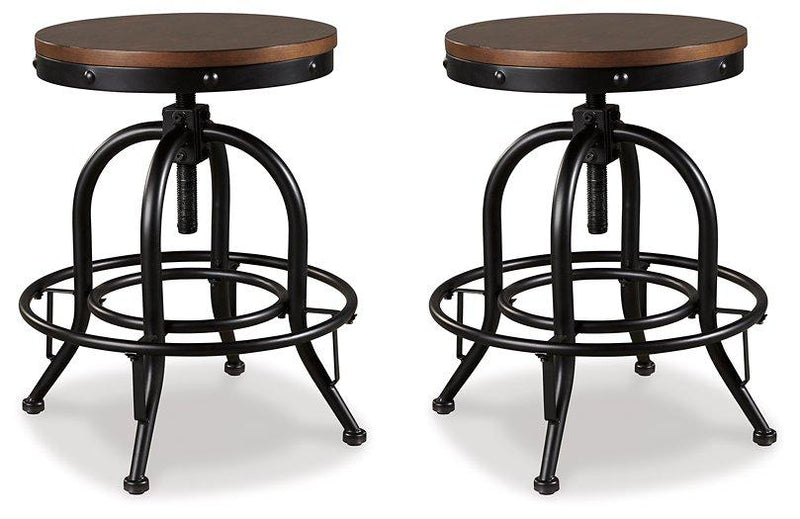 Valebeck Counter Height Bar Stool - Theo's Factory Direct Mattress & Furniture (Columbus, OH)