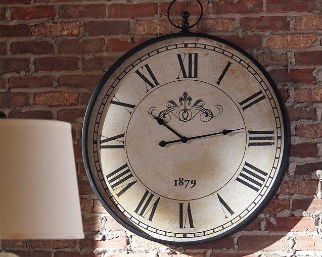 Augustina Wall Clock - Theo's Factory Direct Mattress & Furniture (Columbus, OH)