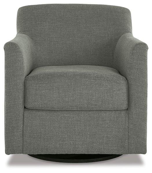 Bradney Swivel Accent Chair - Theo's Factory Direct Mattress & Furniture (Columbus, OH)