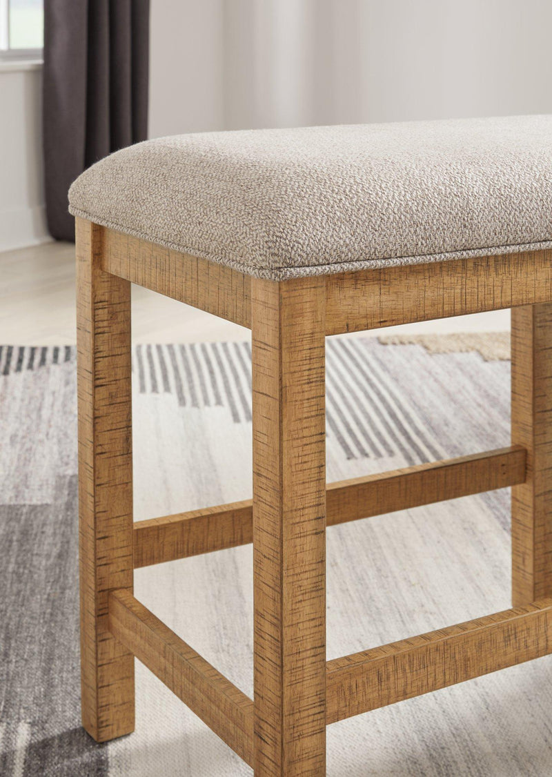 Havonplane 72" Counter Height Dining Bench - Theo's Factory Direct Mattress & Furniture (Columbus, OH)