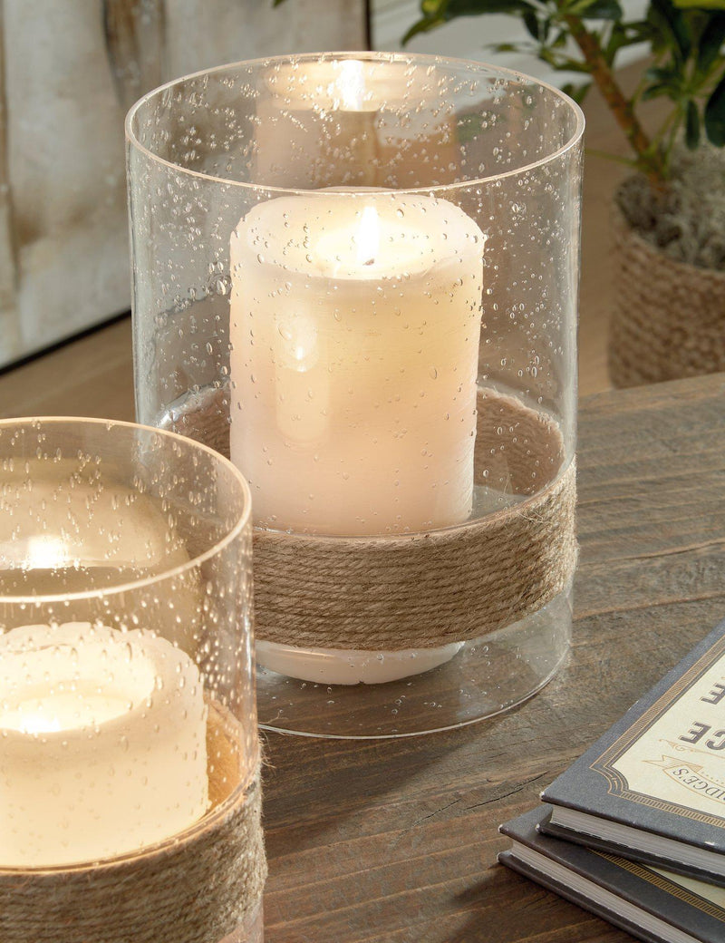 Eudocia Candle Holder (Set of 2) - Theo's Factory Direct Mattress & Furniture (Columbus, OH)