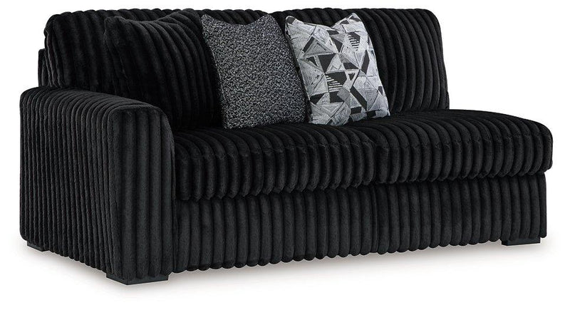 Midnight-Madness Sectional Sofa with Chaise - Theo's Factory Direct Mattress & Furniture (Columbus, OH)