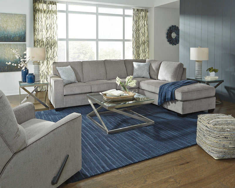 Altari Sleeper Sectional with Chaise - Theo's Factory Direct Mattress & Furniture (Columbus, OH)
