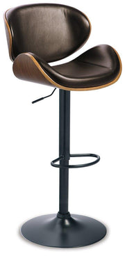 Bellatier Adjustable Height Bar Stool - Theo's Factory Direct Mattress & Furniture (Columbus, OH)