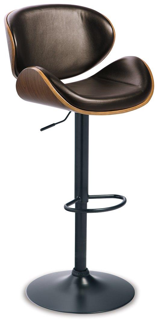 Bellatier Adjustable Height Bar Stool - Theo's Factory Direct Mattress & Furniture (Columbus, OH)