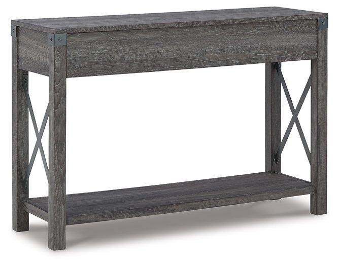 Freedan Sofa/Console Table - Theo's Factory Direct Mattress & Furniture (Columbus, OH)