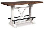 Valebeck Counter Height Dining Table - Theo's Factory Direct Mattress & Furniture (Columbus, OH)