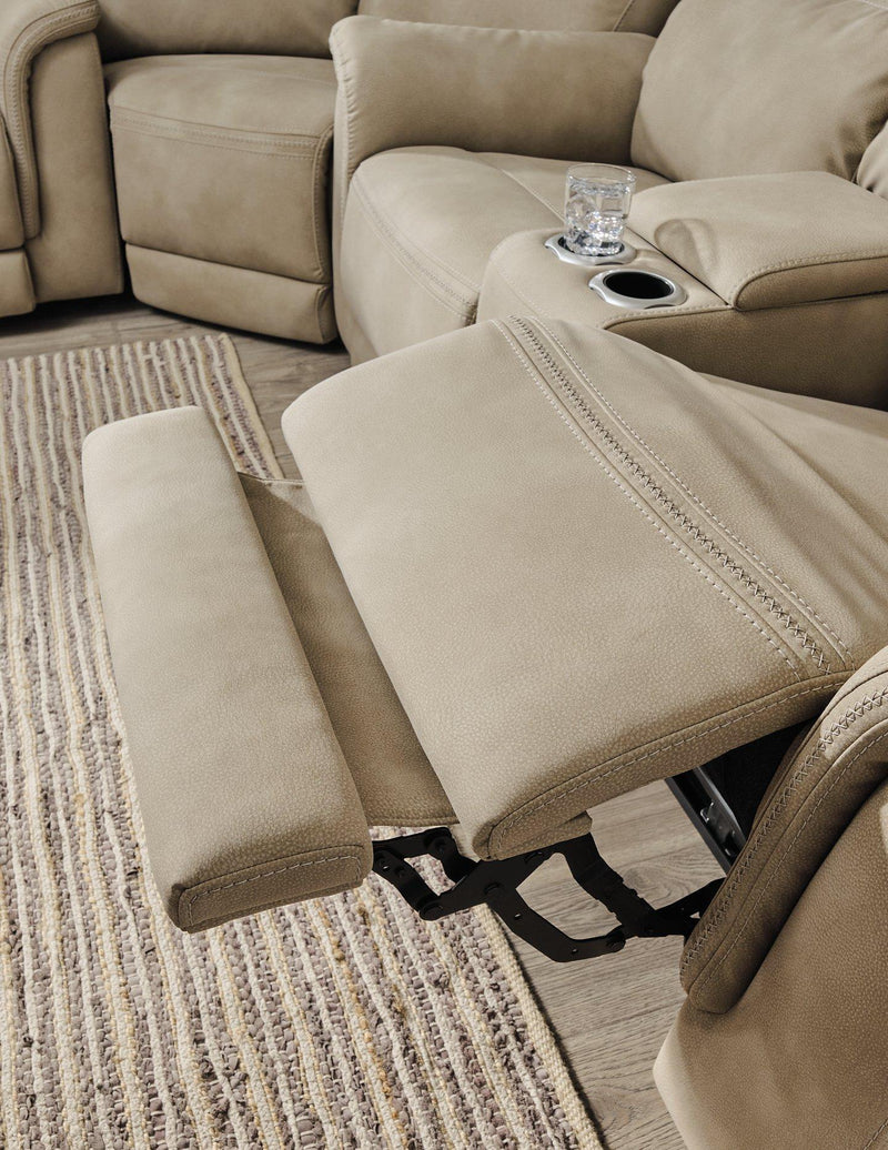 Next-Gen DuraPella Power Reclining Loveseat with Console - Theo's Factory Direct Mattress & Furniture (Columbus, OH)