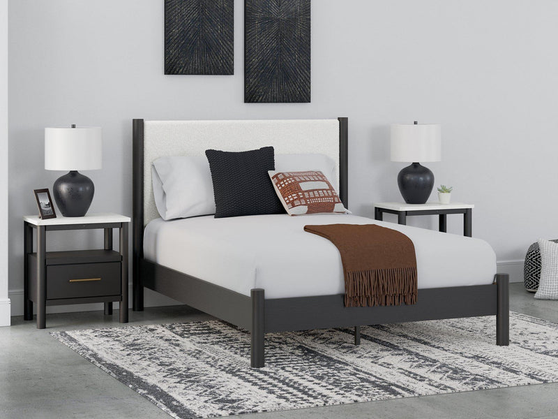 Cadmori Upholstered Bed - Theo's Factory Direct Mattress & Furniture (Columbus, OH)