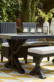 Beachcroft Outdoor Dining Table - Theo's Factory Direct Mattress & Furniture (Columbus, OH)