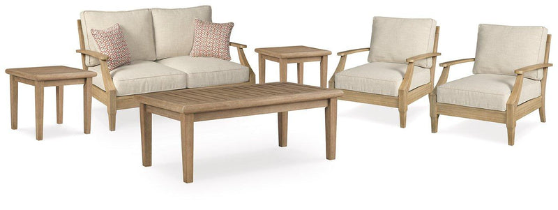 Clare View Outdoor Seating Set - Theo's Factory Direct Mattress & Furniture (Columbus, OH)