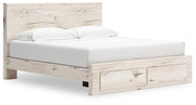 Lawroy Panel Storage Bed - Theo's Factory Direct Mattress & Furniture (Columbus, OH)