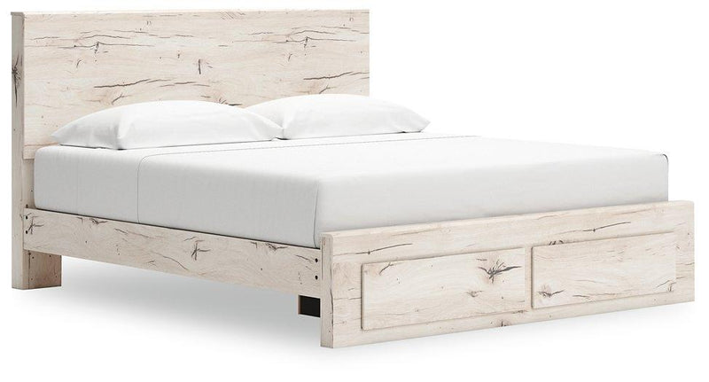 Lawroy Panel Storage Bed - Theo's Factory Direct Mattress & Furniture (Columbus, OH)