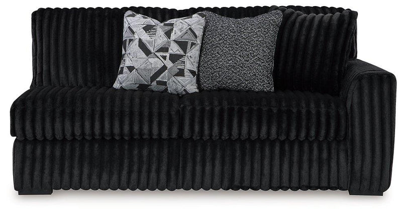 Midnight-Madness Sectional Sofa with Chaise - Theo's Factory Direct Mattress & Furniture (Columbus, OH)