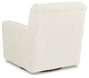 Herstow Swivel Glider Accent Chair - Theo's Factory Direct Mattress & Furniture (Columbus, OH)