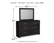 Belachime Dresser and Mirror - Theo's Factory Direct Mattress & Furniture (Columbus, OH)