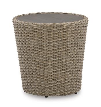 Danson Outdoor End Table - Theo's Factory Direct Mattress & Furniture (Columbus, OH)