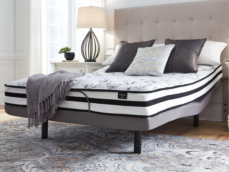 8 Inch Chime Innerspring Mattress Set - Theo's Factory Direct Mattress & Furniture (Columbus, OH)