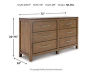 Cabalynn Dresser and Mirror - Theo's Factory Direct Mattress & Furniture (Columbus, OH)