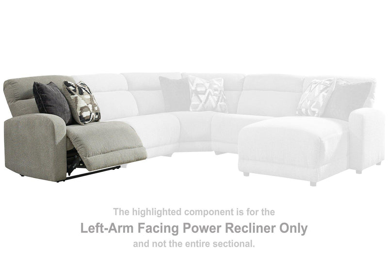 Colleyville Power Reclining Sectional Sofa - Theo's Factory Direct Mattress & Furniture (Columbus, OH)