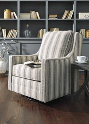 Kambria Swivel Glider Accent Chair - Theo's Factory Direct Mattress & Furniture (Columbus, OH)