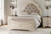 Realyn Upholstered Bed - Theo's Factory Direct Mattress & Furniture (Columbus, OH)