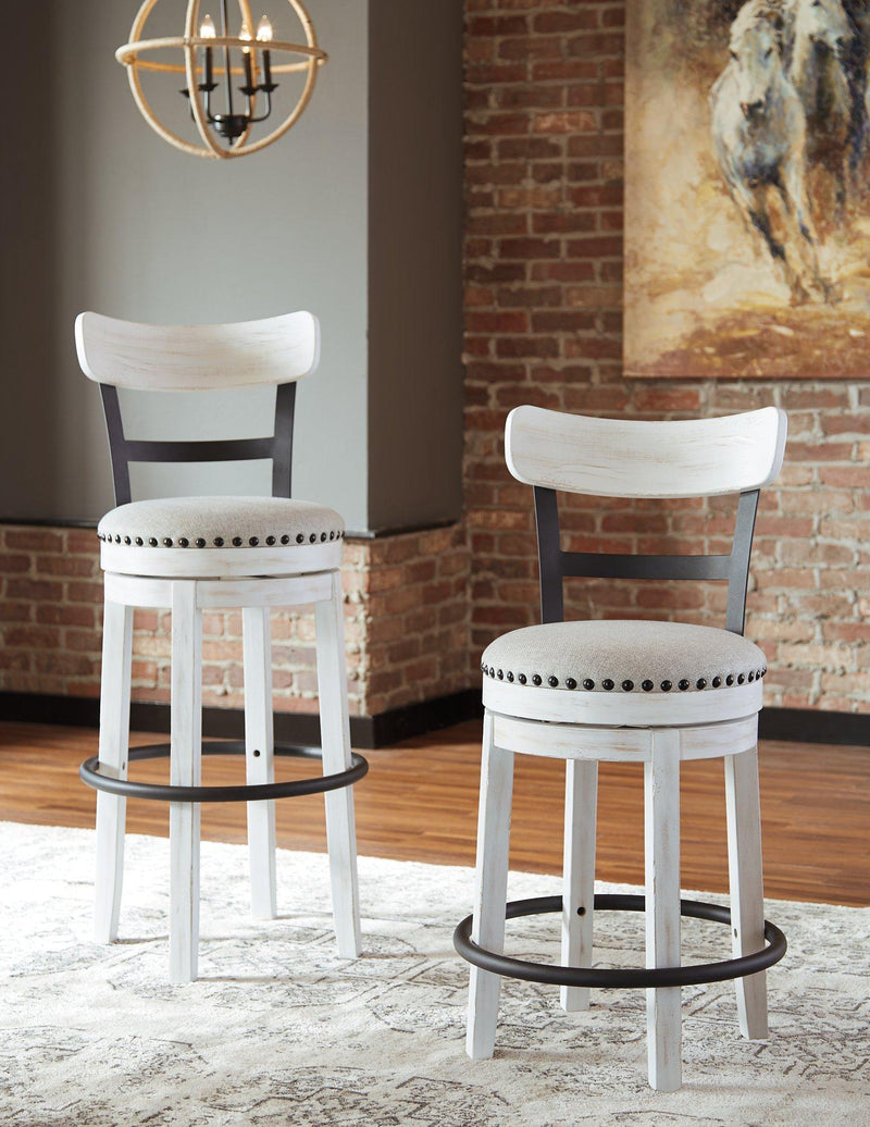 Valebeck Counter Height Bar Stool - Theo's Factory Direct Mattress & Furniture (Columbus, OH)
