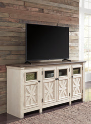 Bolanburg 74" TV Stand - Theo's Factory Direct Mattress & Furniture (Columbus, OH)