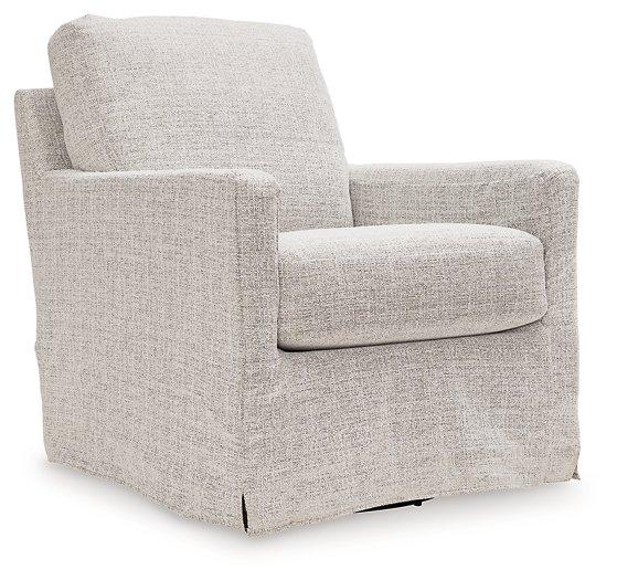 Nenana Next-Gen Nuvella Swivel Glider Accent Chair - Theo's Factory Direct Mattress & Furniture (Columbus, OH)