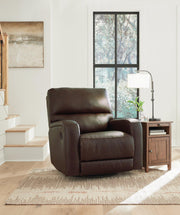 Emberla Swivel Glider Recliner - Theo's Factory Direct Mattress & Furniture (Columbus, OH)