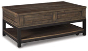 Johurst Coffee Table with Lift Top - Theo's Factory Direct Mattress & Furniture (Columbus, OH)