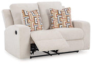 Danum Reclining Loveseat - Theo's Factory Direct Mattress & Furniture (Columbus, OH)