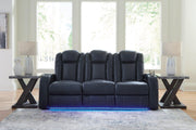 Fyne-Dyme Power Reclining Sofa - Theo's Factory Direct Mattress & Furniture (Columbus, OH)