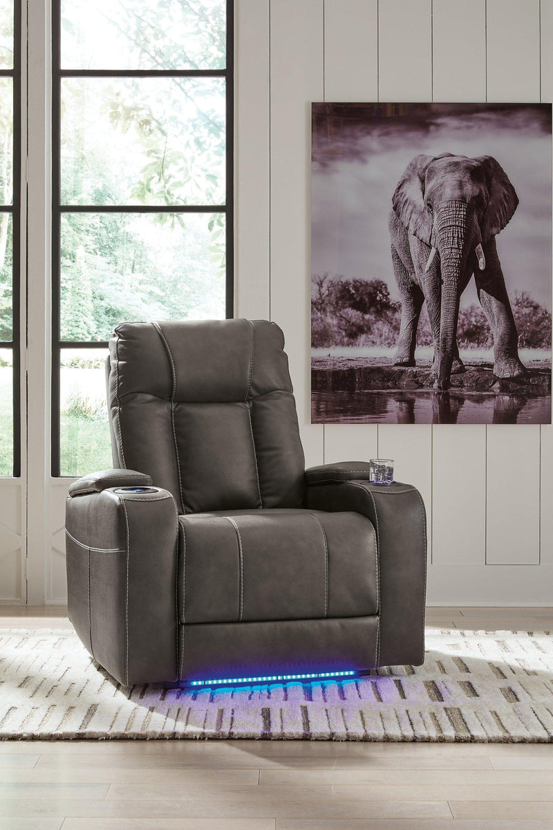 Feazada Power Recliner - Theo's Factory Direct Mattress & Furniture (Columbus, OH)