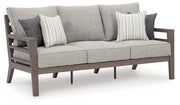 Hillside Barn Outdoor Sofa with Cushion - Theo's Factory Direct Mattress & Furniture (Columbus, OH)