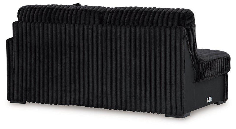 Midnight-Madness Sectional Sofa with Chaise - Theo's Factory Direct Mattress & Furniture (Columbus, OH)