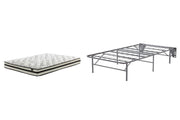 8 Inch Chime Innerspring Mattress Set - Theo's Factory Direct Mattress & Furniture (Columbus, OH)