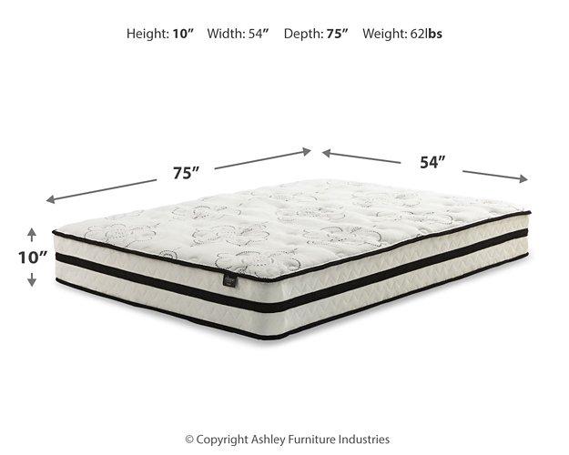 Chime 10 Inch Hybrid Mattress in a Box - Theo's Factory Direct Mattress & Furniture (Columbus, OH)