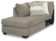 Creswell Sectional with Chaise - Theo's Factory Direct Mattress & Furniture (Columbus, OH)