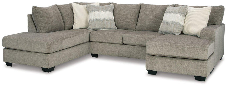 Creswell Sectional with Chaise - Theo's Factory Direct Mattress & Furniture (Columbus, OH)