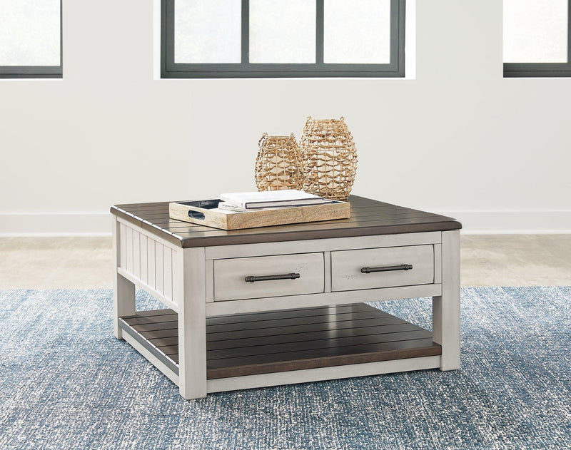 Darborn Lift-Top Coffee Table - Theo's Factory Direct Mattress & Furniture (Columbus, OH)