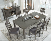 Hallanden Dining Extension Table - Theo's Factory Direct Mattress & Furniture (Columbus, OH)