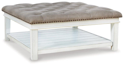 Kanwyn Upholstered Ottoman Coffee Table - Theo's Factory Direct Mattress & Furniture (Columbus, OH)