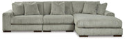 Lindyn Sectional with Chaise - Theo's Factory Direct Mattress & Furniture (Columbus, OH)