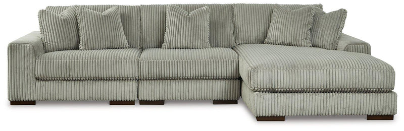 Lindyn Sectional with Chaise - Theo's Factory Direct Mattress & Furniture (Columbus, OH)