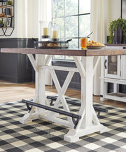 Valebeck Counter Height Dining Table - Theo's Factory Direct Mattress & Furniture (Columbus, OH)