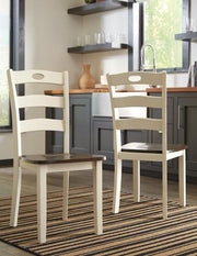 Woodanville Dining Chair Set - Theo's Factory Direct Mattress & Furniture (Columbus, OH)