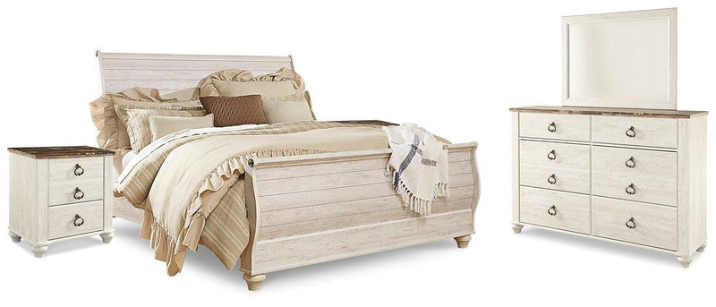 Willowton Bedroom Set - Theo's Factory Direct Mattress & Furniture (Columbus, OH)