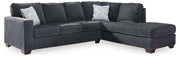 Altari Sleeper Sectional with Chaise - Theo's Factory Direct Mattress & Furniture (Columbus, OH)